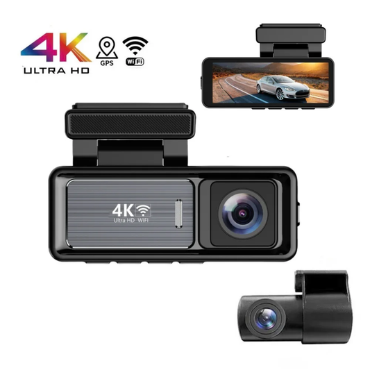 DriveEye dashcam met universeel hardwire kit